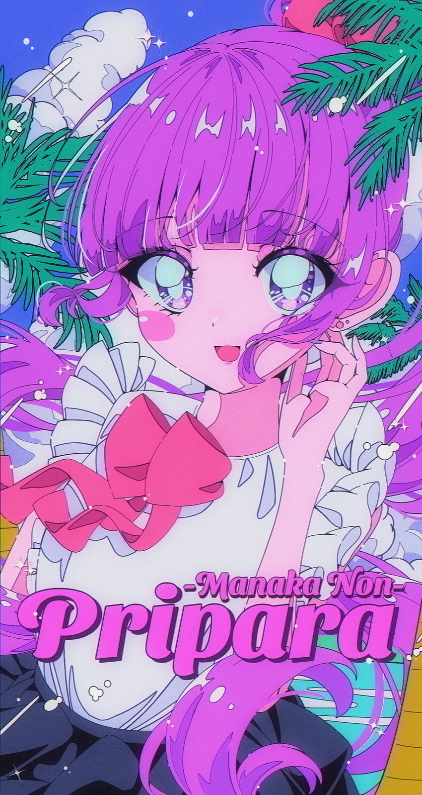 manaka non (pretty series and 1 more) drawn by milon_cas
