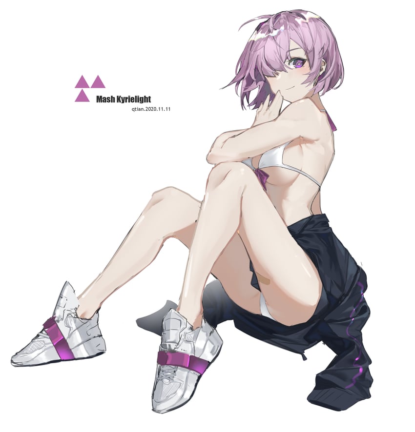 mash kyrielight (fate and 2 more) drawn by qtian