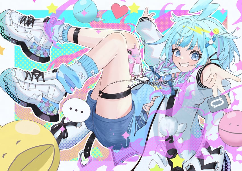 mizumiya su (hololive and 1 more) drawn by sigma_1221