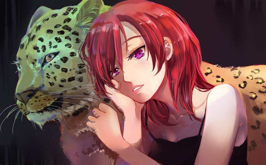 nishikino maki (love live! and 1 more) drawn by junjun_(kimi-la)