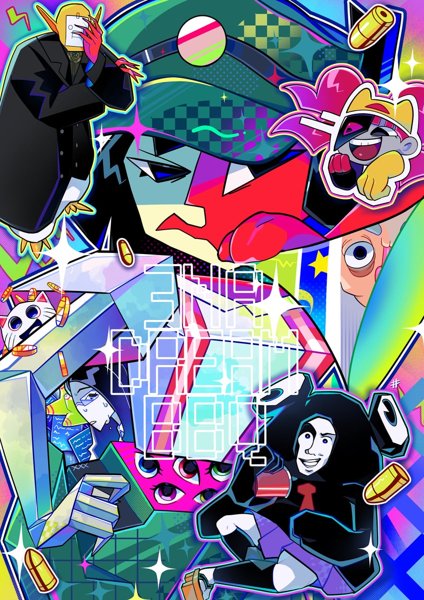ena, coral glasses, taski maiden, meanie ena, froggy, and 4 more (ena and 1 more) drawn by kurione_love