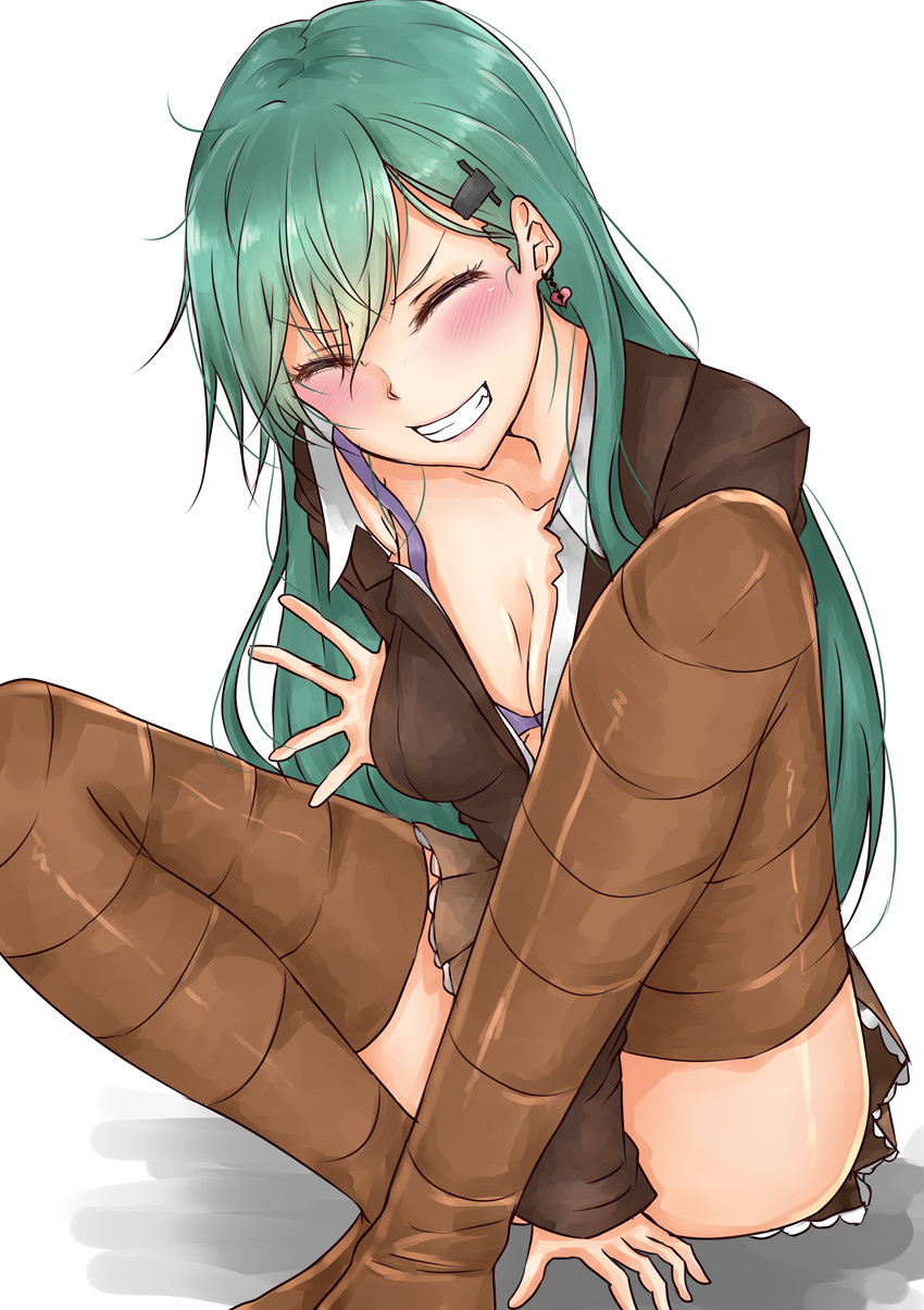 suzuya and suzuya kai ni (kantai collection) drawn by riyo_(ryon_96)