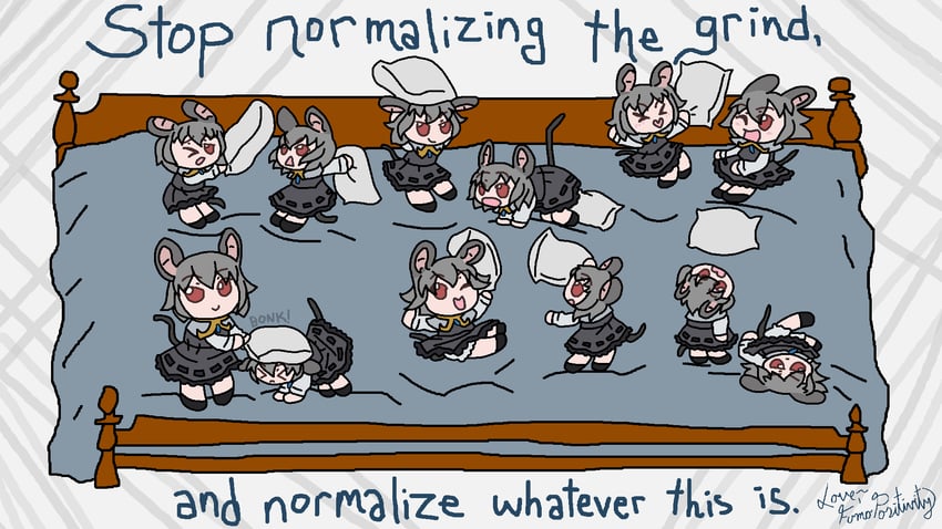 nazrin (touhou) drawn by fumopositivity_(jadeitewren)