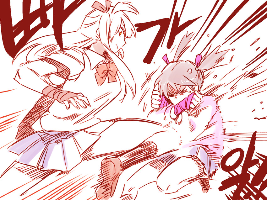 yazawa nico and minami kotori (love live! and 1 more) drawn by pito_(sh02327)