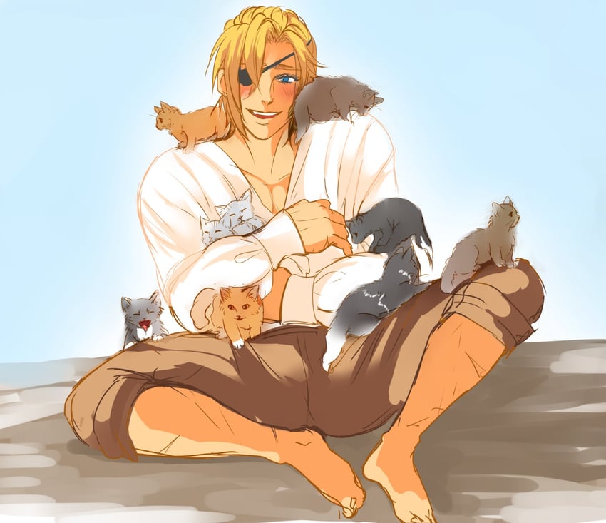 dimitri alexandre blaiddyd (fire emblem and 1 more) drawn by bumblevetr