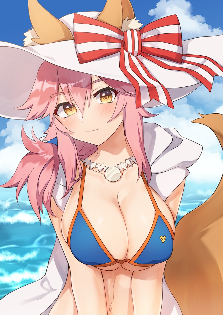 tamamo and tamamo no mae (fate and 1 more) drawn by ashido_(acidex)