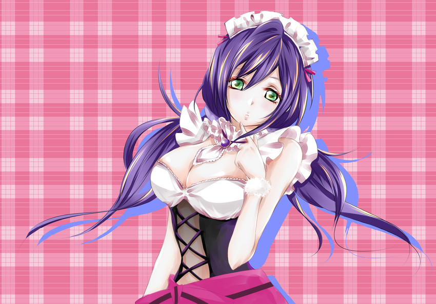 tojo nozomi (love live! and 1 more) drawn by shiyu_shiying