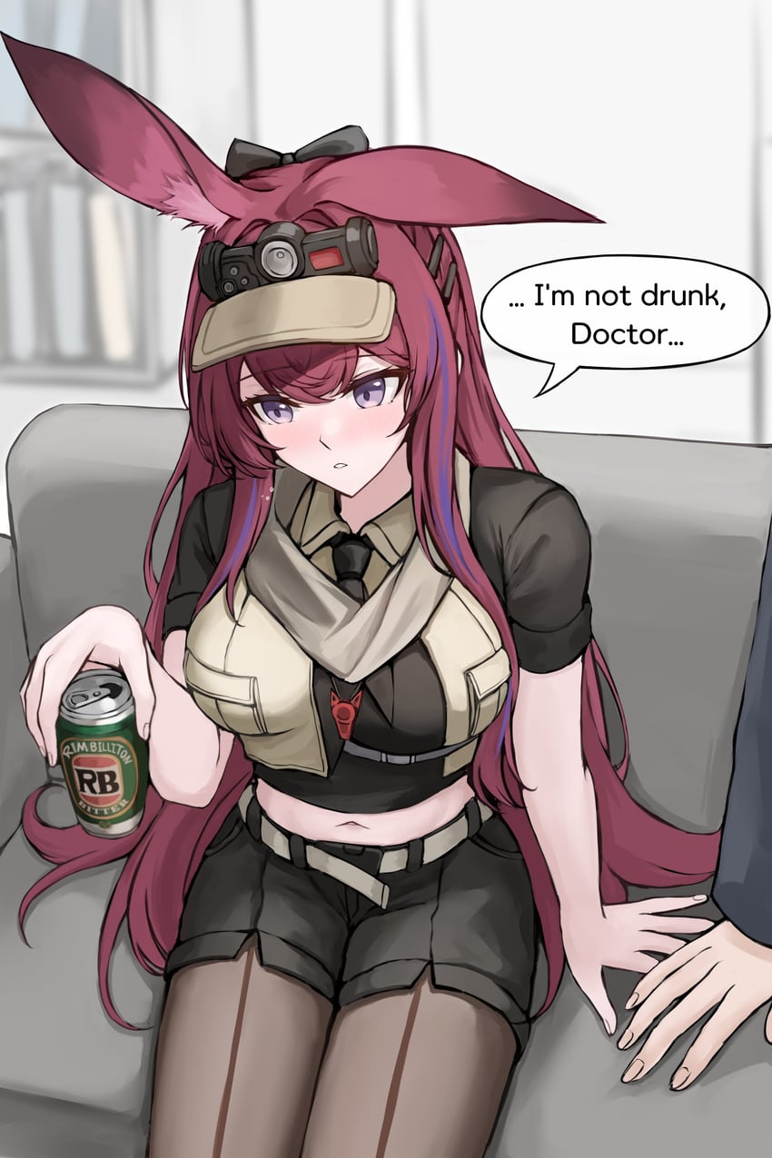 doctor and ray (arknights) drawn by gongbangmanchi_(daisy_cutter)
