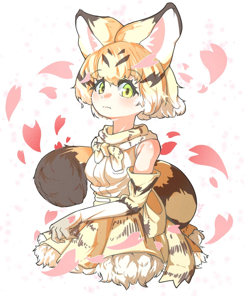 sand cat (kemono friends and 1 more) drawn by orange_ardy1203