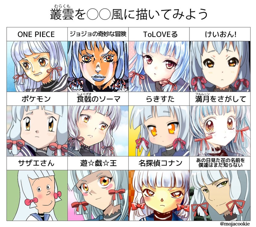 murakumo (kantai collection and 12 more) drawn by mojacookie