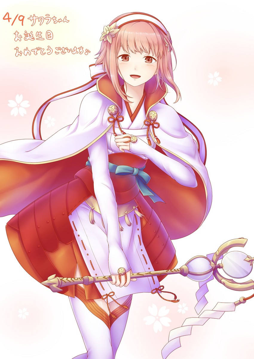 sakura (fire emblem and 1 more) drawn by chawa_(sawa)