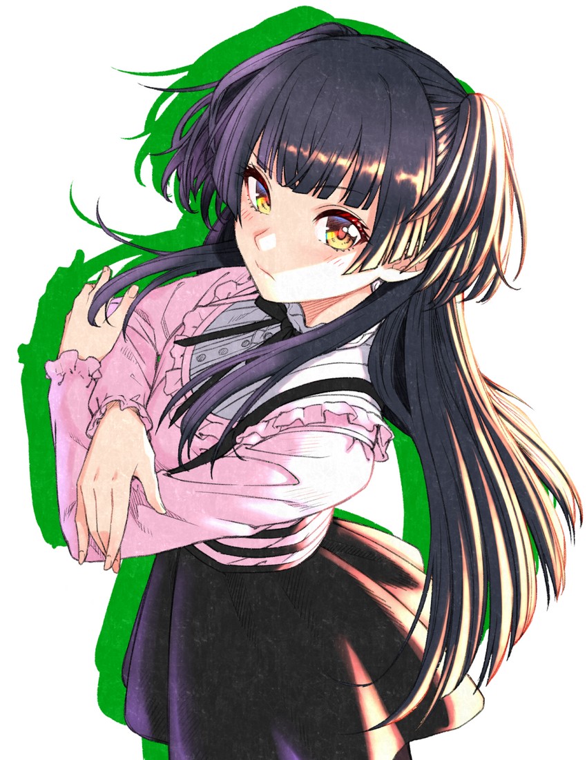 mayuzumi fuyuko (idolmaster and 1 more) drawn by ice_reizou