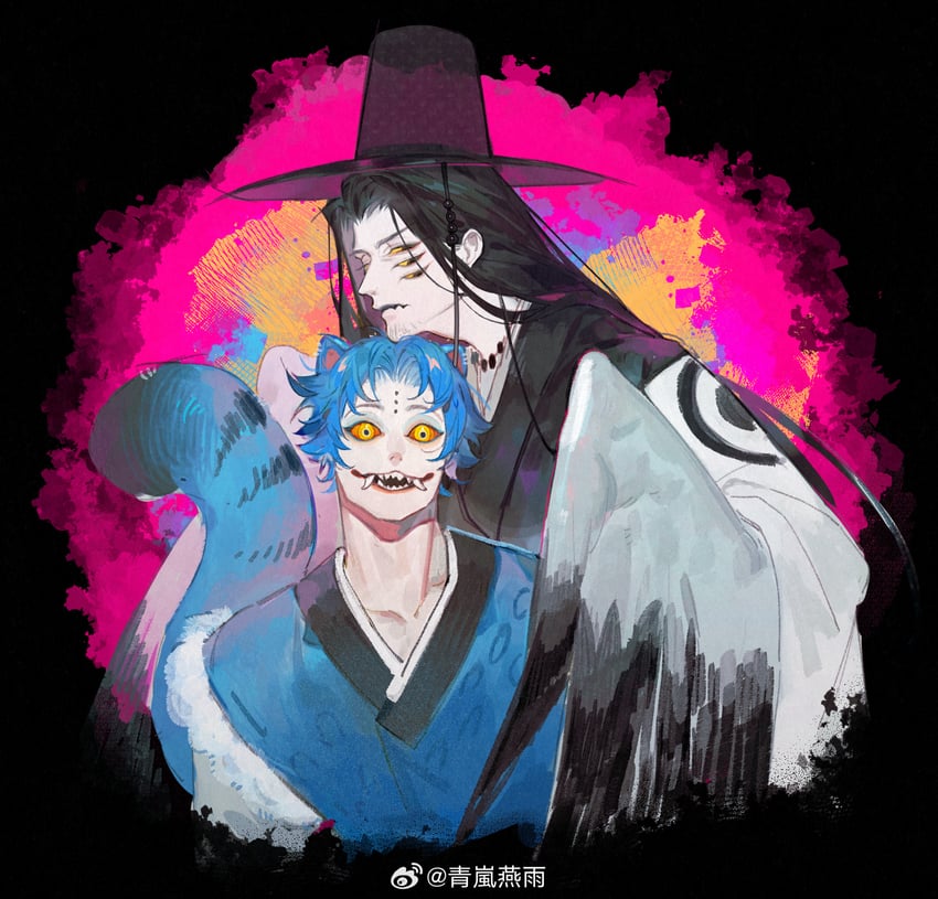 derpy and sussie (kpop demon hunters) drawn by wenrui_zhang