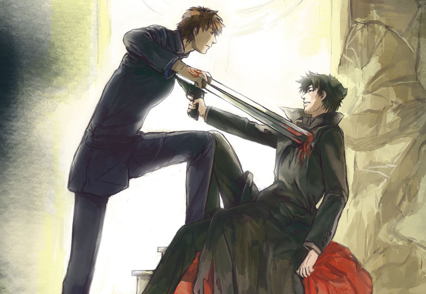 kotomine kirei and emiya kiritsugu (fate and 1 more) drawn by yukasu