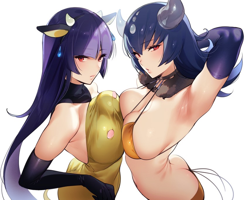 sabrina, miltank, and tauros (pokemon and 2 more) drawn by hizuki_akira