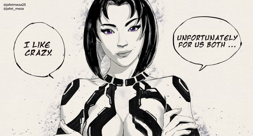cortana (halo and 1 more) drawn by jafet_meza