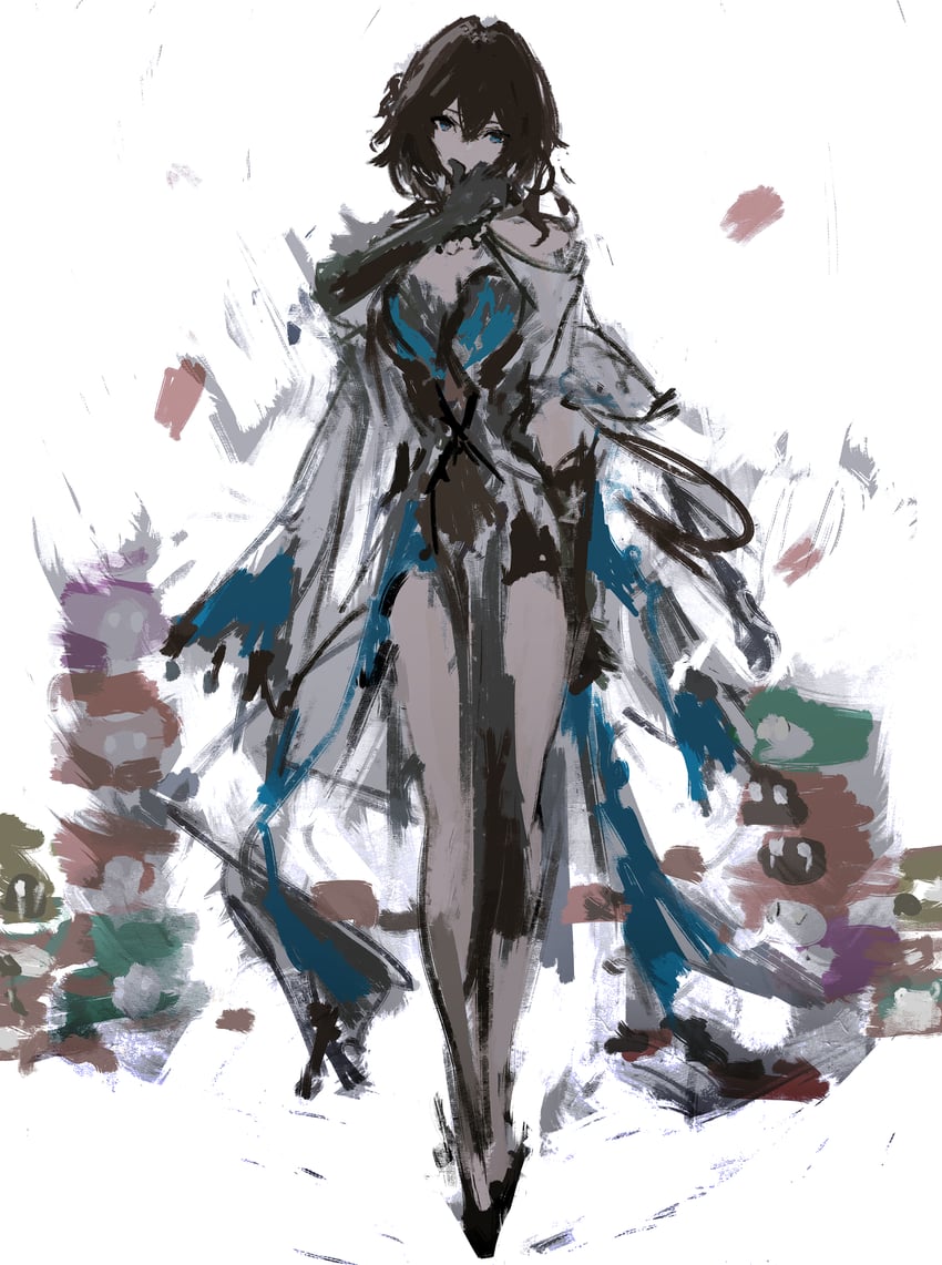ruan mei (honkai and 1 more) drawn by tuda6