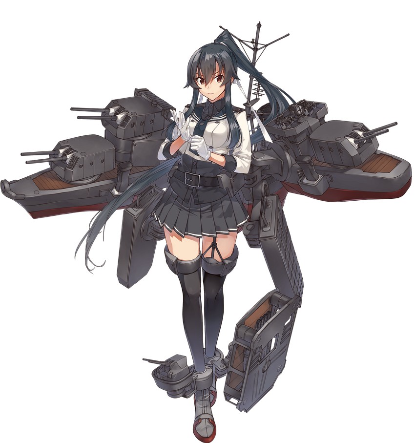 yahagi and yahagi kai ni (kantai collection) drawn by konishi_(koconatu)