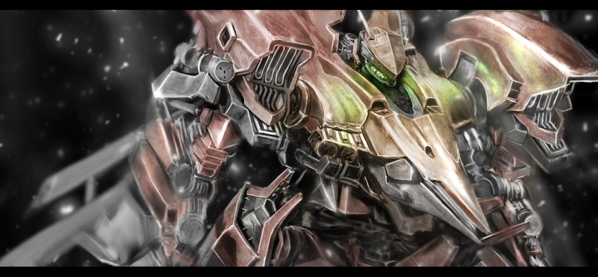 armored core drawn by yossy_project