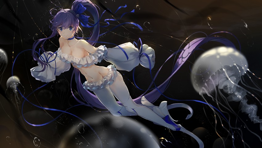 meltryllis (fate and 1 more) drawn by baisi_shaonian
