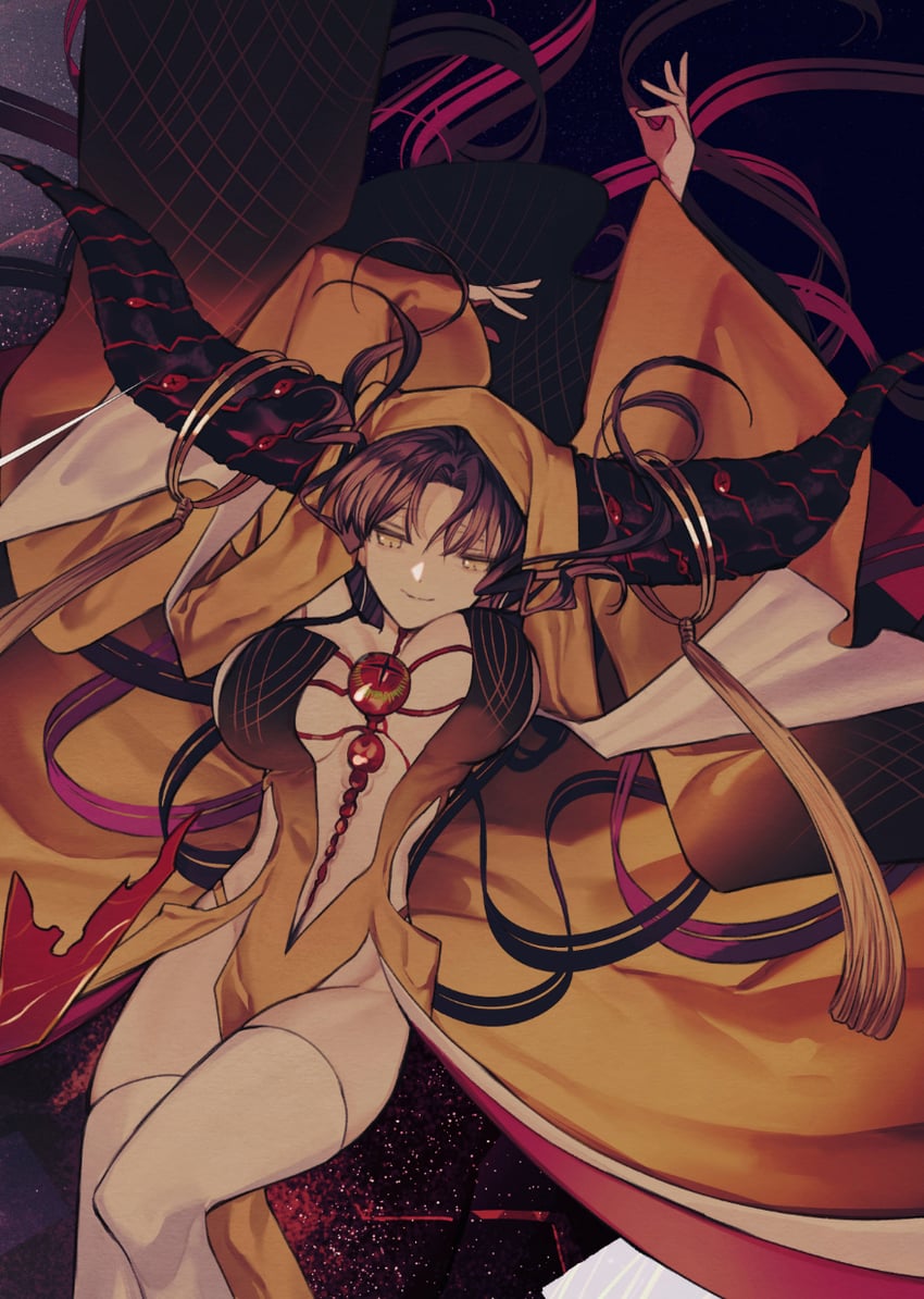 sessyoin kiara and bodhisattva (fate and 1 more) drawn by albino_(a1b1n0623)
