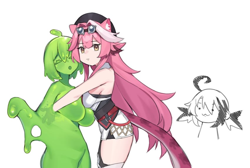 raora panthera and gigi murin (hololive and 1 more) drawn by dasdokter