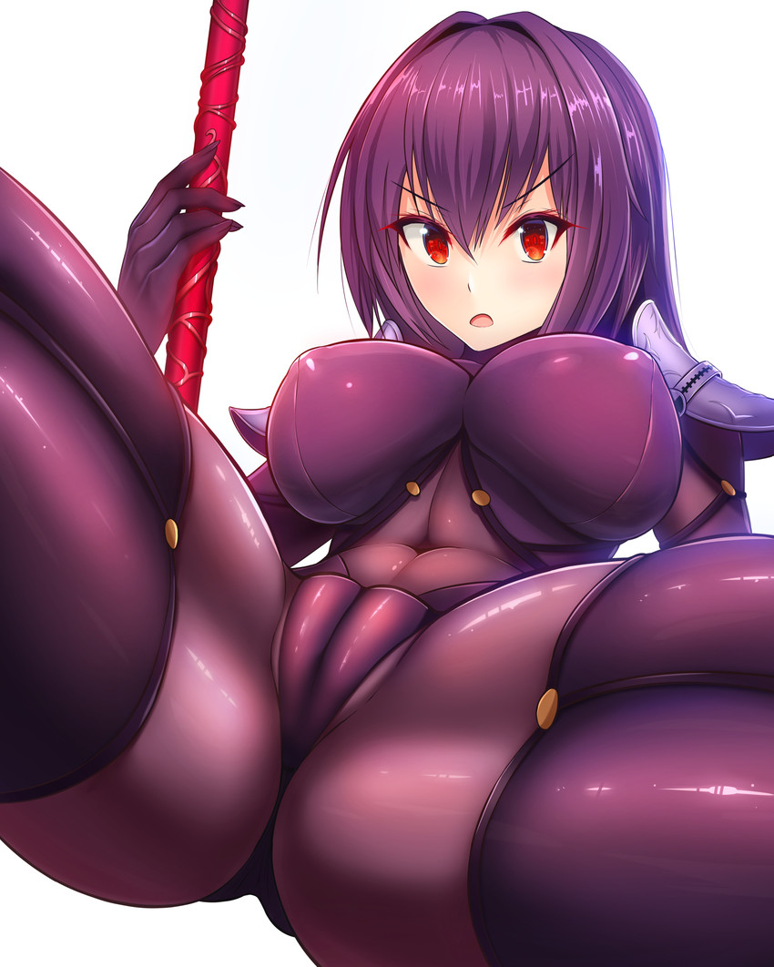 scathach (fate and 1 more) drawn by nekoda_(maoda)
