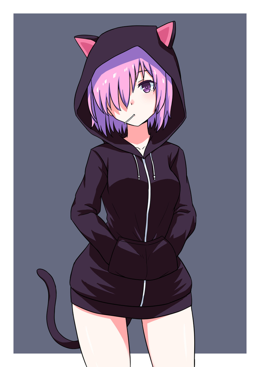 mash kyrielight (fate and 1 more) drawn by profnote
