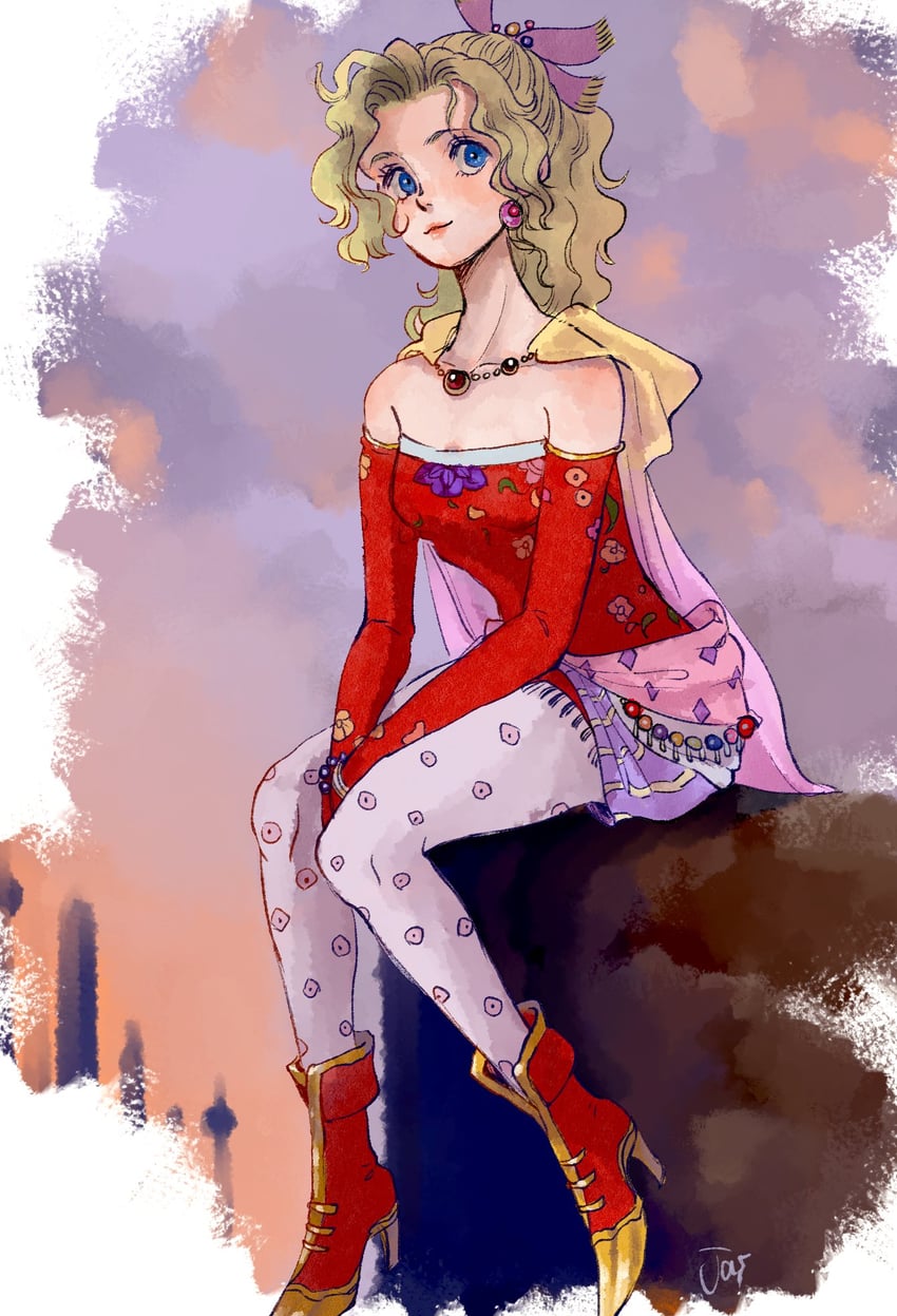terra branford (final fantasy and 1 more) drawn by jas_(jasjasjasart)