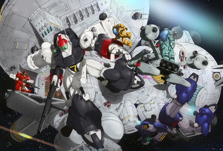 vifam, neofam, torunfam, janus, and puppet fighter (ginga hyouryuu vifam) drawn by kujira_gunsou