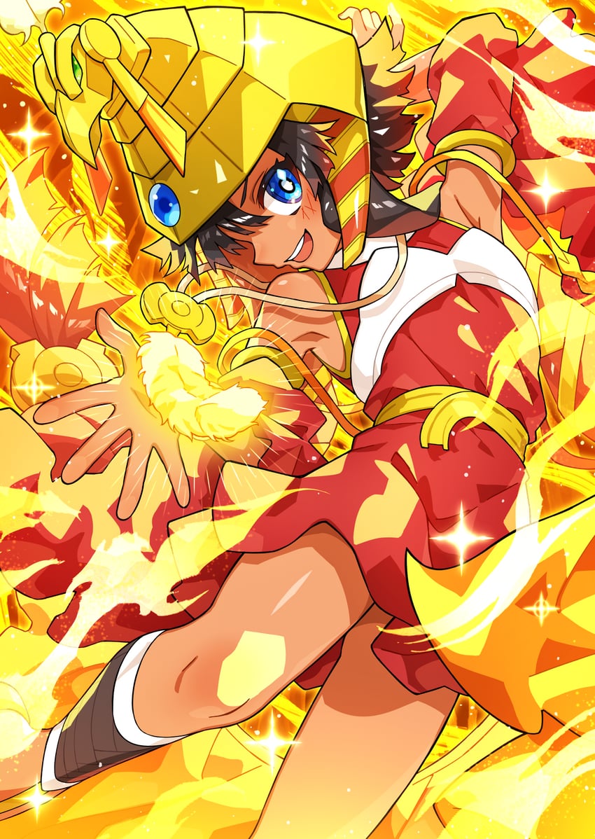 conductor of nephthys (yu-gi-oh!) drawn by fuji_tarawi