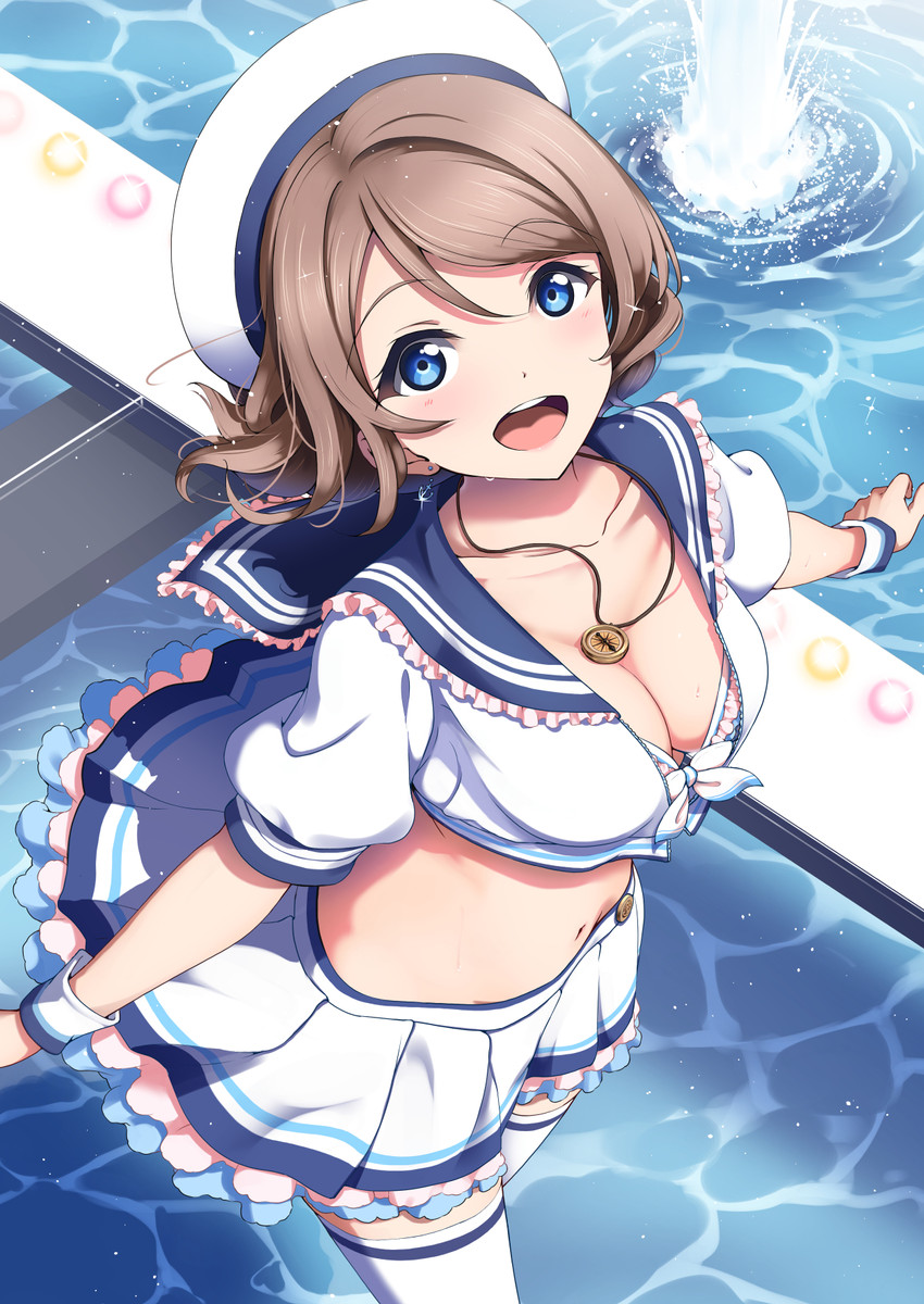 watanabe you (love live! and 1 more) drawn by amagi_(volfuji)