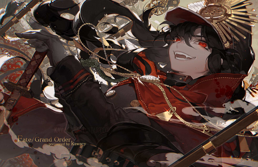 oda nobunaga (fate and 1 more) drawn by kawacy