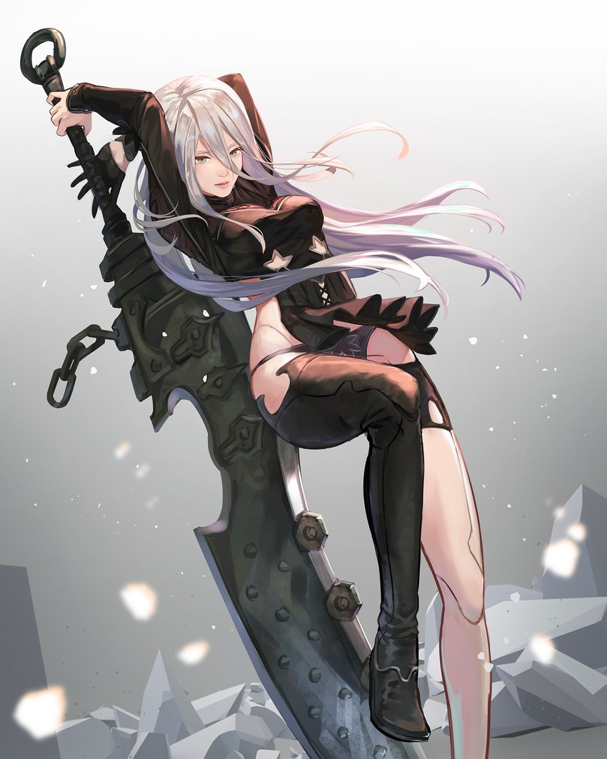 a2 (nier and 2 more) drawn by jason_kong