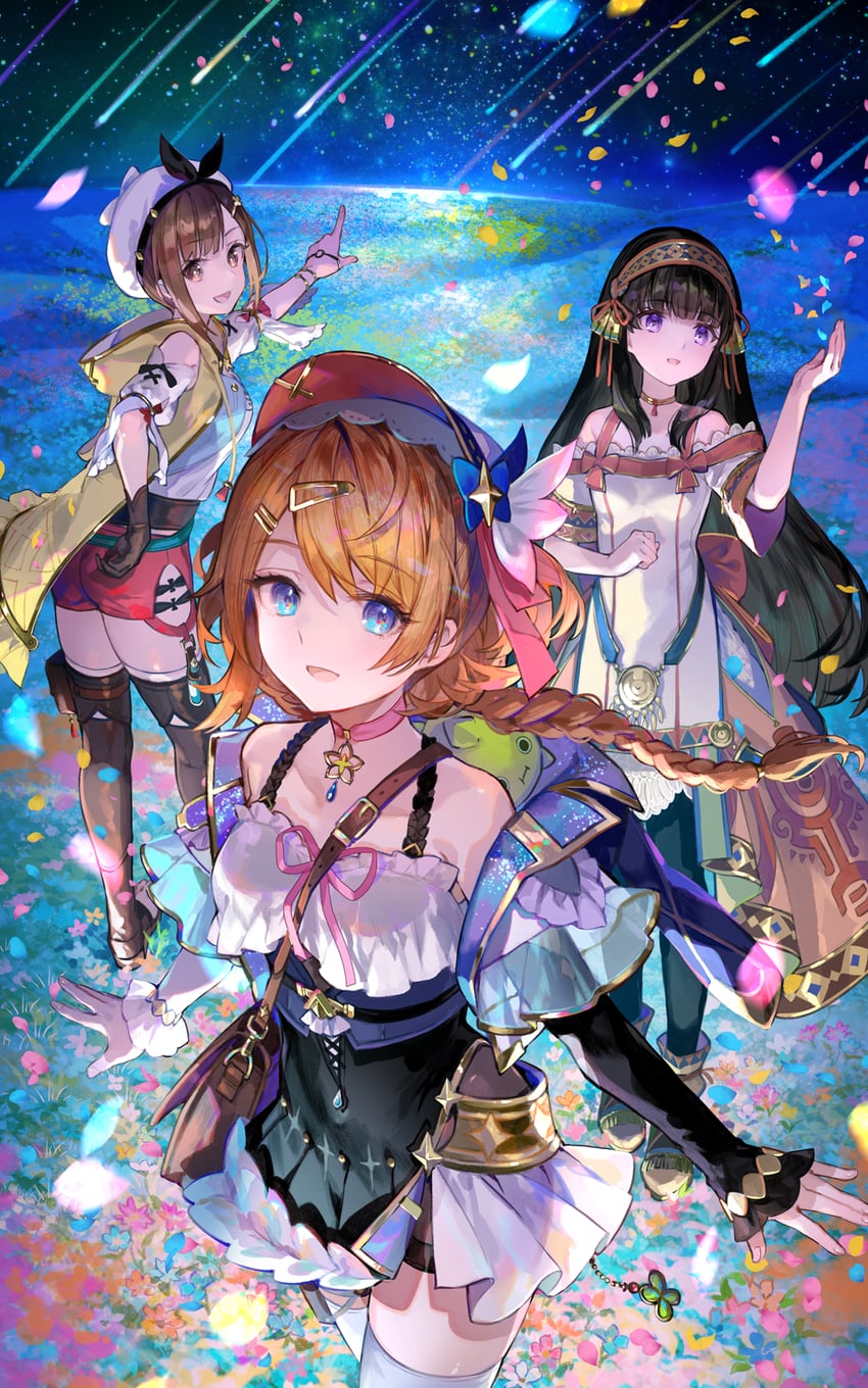 reisalin stout, resna sternenlicht, and shallistera (atelier and 4 more) drawn by fuzichoco