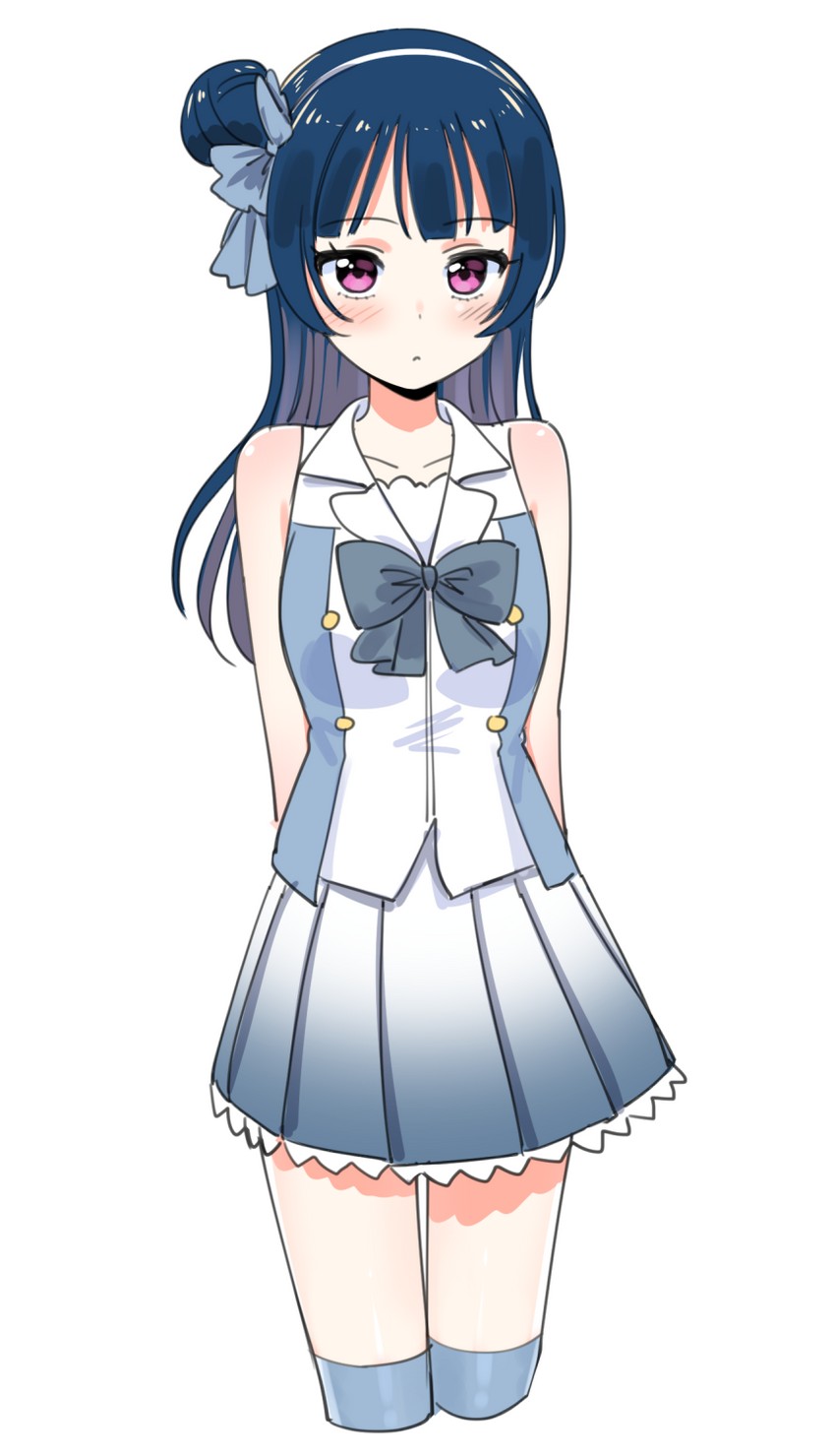 tsushima yoshiko (love live! and 1 more) drawn by deadnooodles