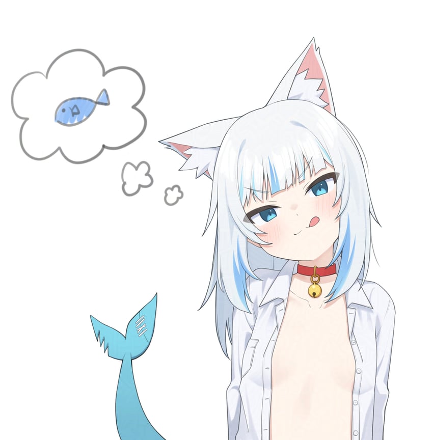 gawr gura (hololive and 1 more) drawn by ugaaaa1