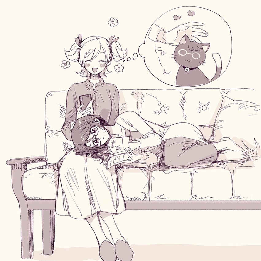 daiba nana and hoshimi junna (shoujo kageki revue starlight) drawn by asa_(asa_410st)