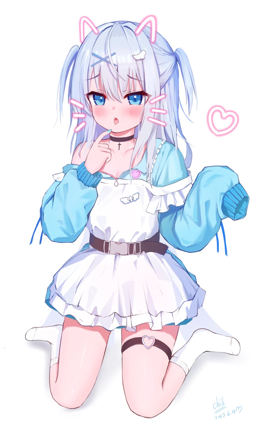 shirahato inori (kamisama choose! sensei onna no ko niatteru yo!) drawn by sichuan_luo_li