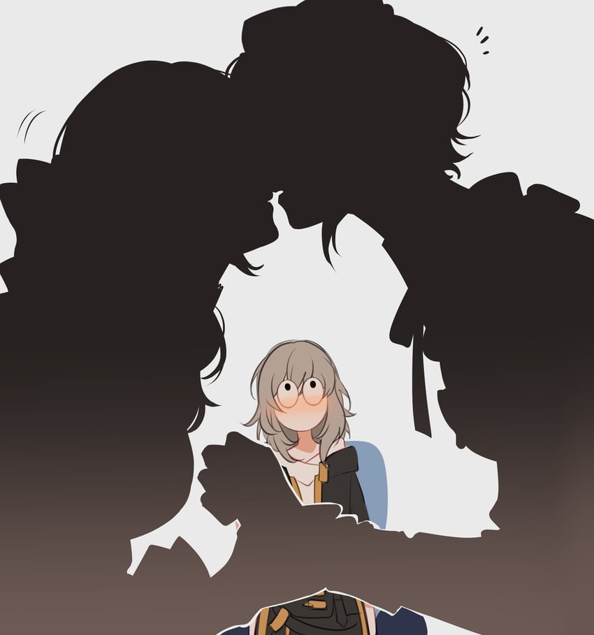 trailblazer, stelle, rita rossweisse, and durandal (honkai and 2 more) drawn by ylceon