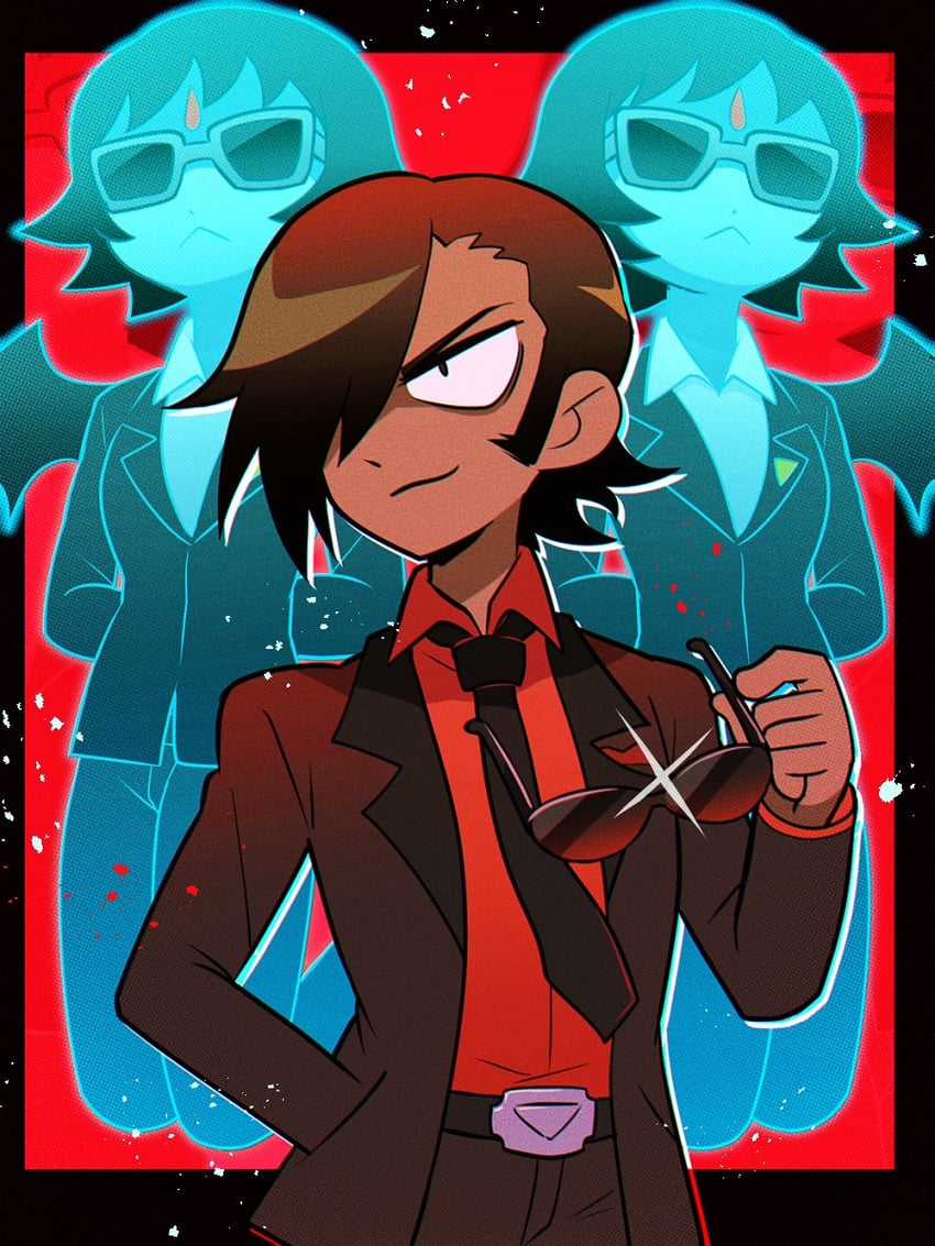 matthew patel and demon hipster chicks (scott pilgrim and 1 more) drawn by g_tsurius