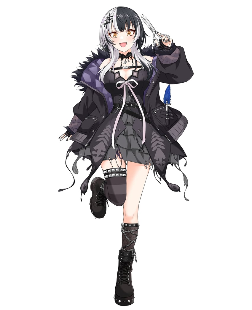 shiori novella (hololive and 1 more) drawn by felutiahime
