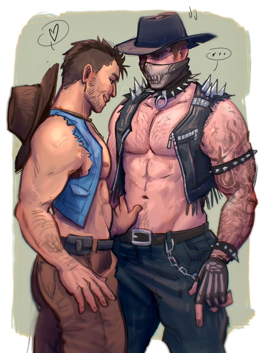 ghost and soap (call of duty and 1 more) drawn by shell_(fludderpy)