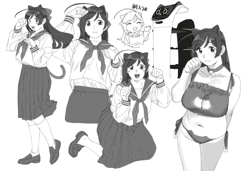 mamiya and bellabot (kantai collection and 1 more) drawn by ojipon