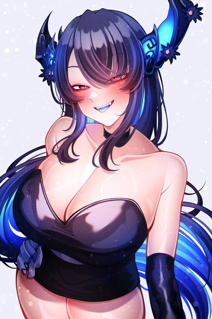 nerissa ravencroft (hololive and 1 more) drawn by craymer