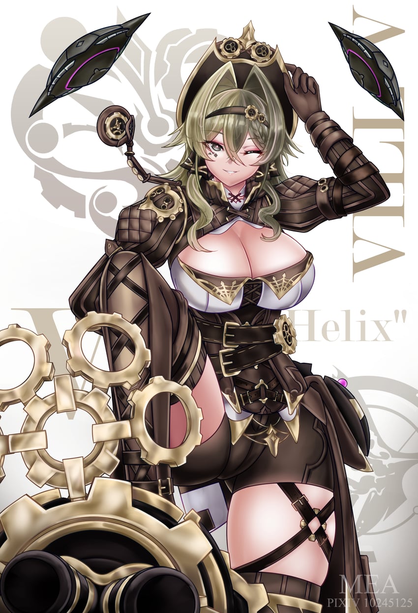 vill-v (honkai and 1 more) drawn by mea_(manami030)