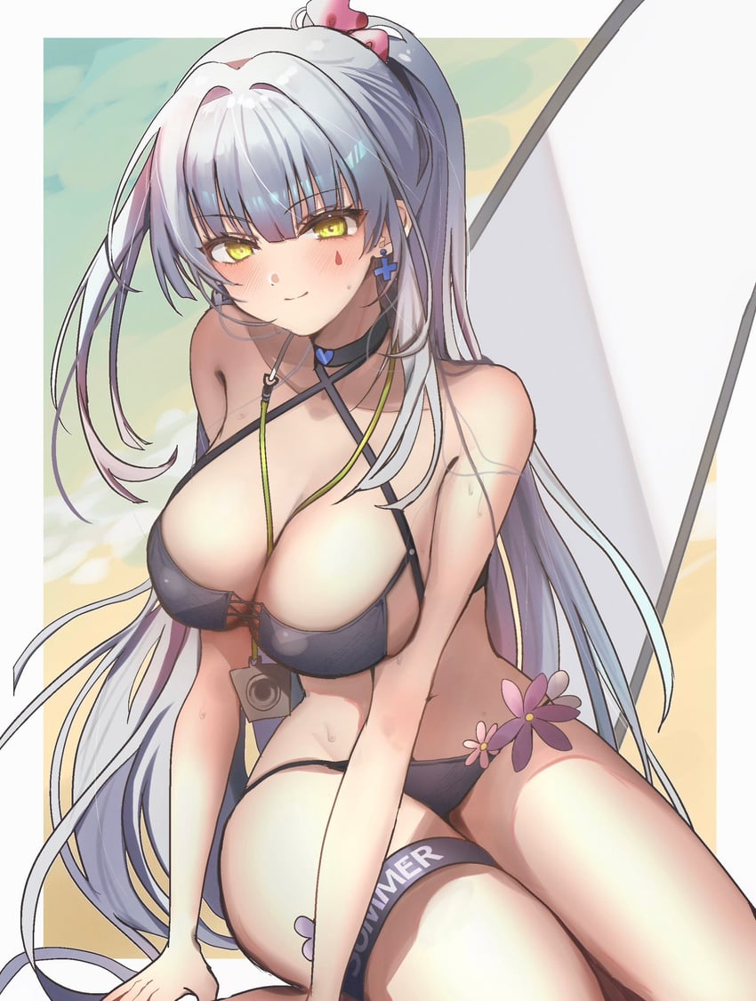 hk416 and klukai (girls' frontline and 1 more) drawn by phago