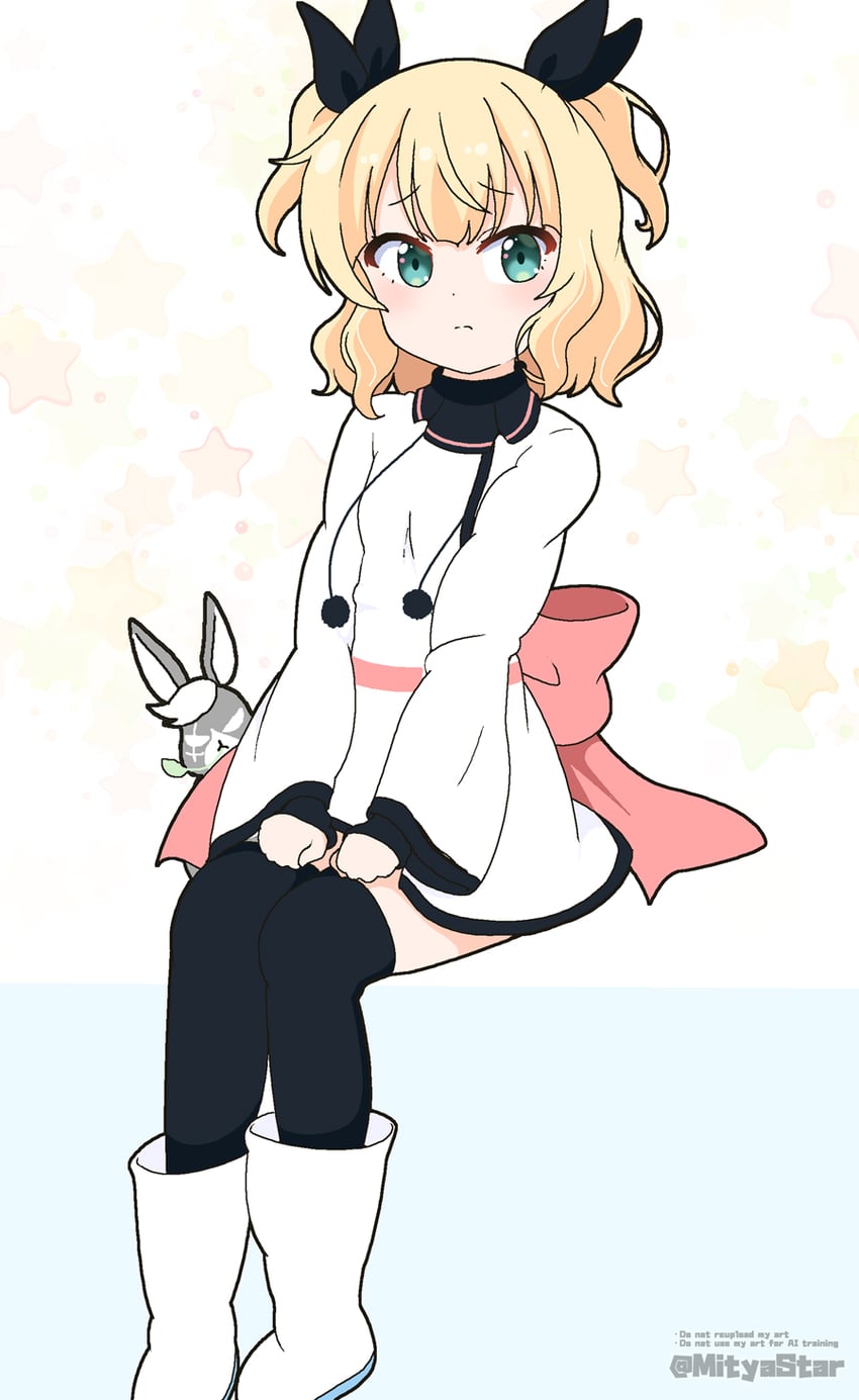 kirima syaro, wild geese, and noel (gochuumon wa usagi desu ka? and 1 more) drawn by mitya