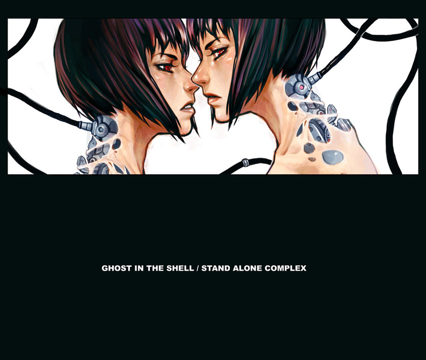 kusanagi motoko (ghost in the shell and 1 more) drawn by motoichi