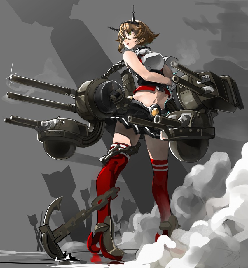 mutsu (kantai collection) drawn by tagaya6592